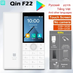 פלאפון חצי טאץ' אנדרואיד Qin F22 - מסך מגע, Wi-Fi ובלוטות'